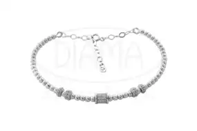 Срібний браслет з Цирконом