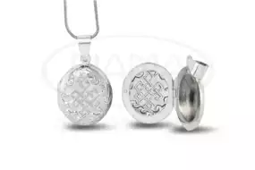 Срібна підвіска для фото