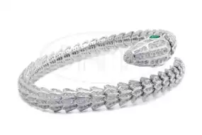 Браслет срібний "Змія"