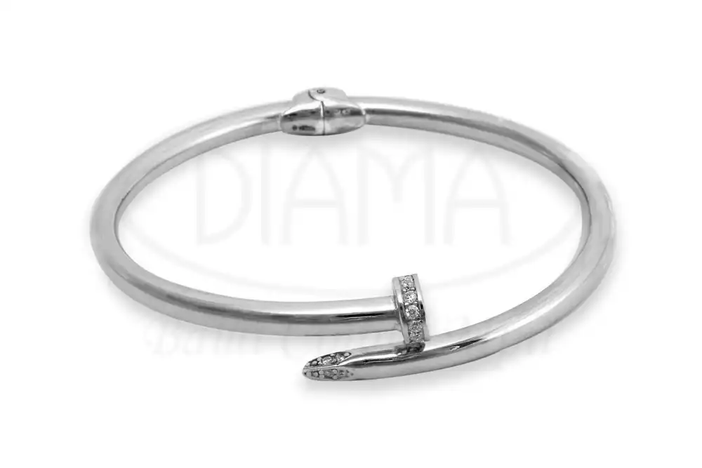 Браслет срібний "Цвях" фото 1