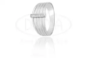 Каблучка срібна з Цирконом