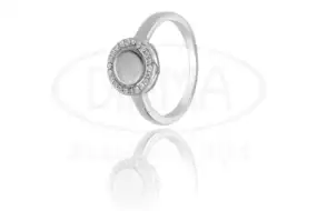 Срібна каблучка з Цирконом
