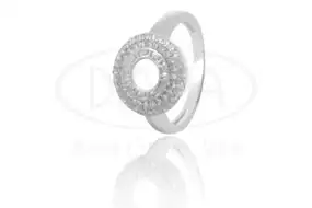 Срібна каблучка з Цирконом