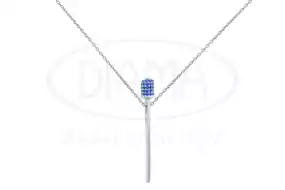 Кольє срібне "Сірник"