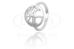 Каблучка срібна з Цирконом