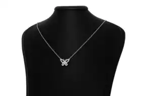 Срібне кольє "Метелик"