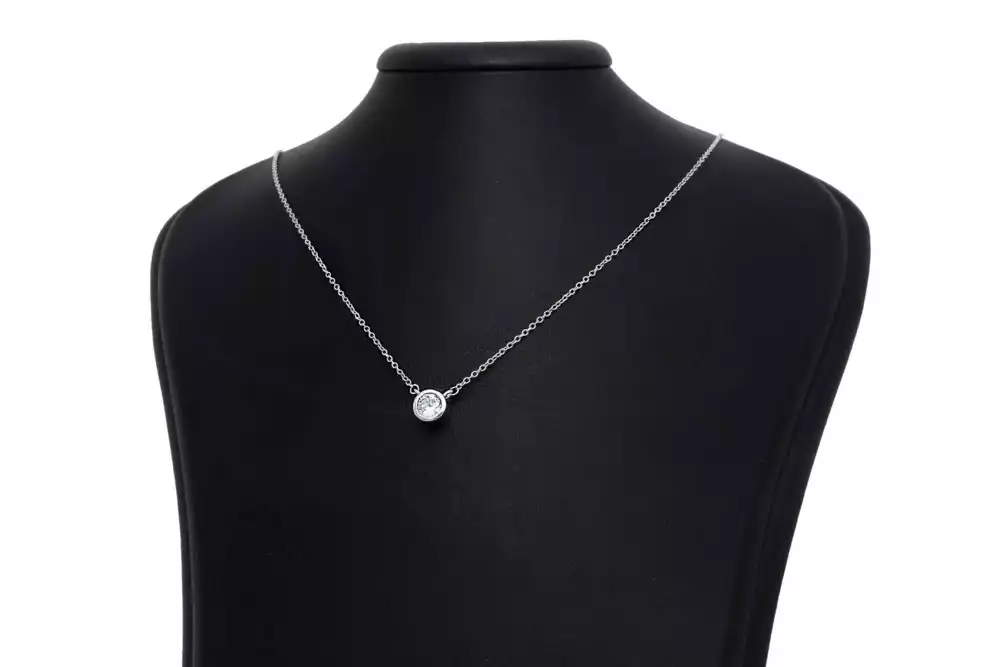 Срібне кольє з Цирконом фото 2