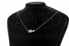 Кольє срібне Замок