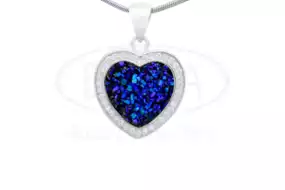 Срібна підвіска з Кварцем