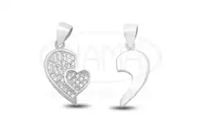 Срібна підвіска з Цирконом