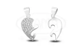 Срібна підвіска з Цирконом