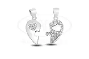 Срібна підвіска з Цирконом