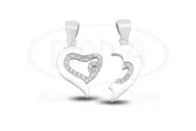 Срібна підвіска з Цирконом