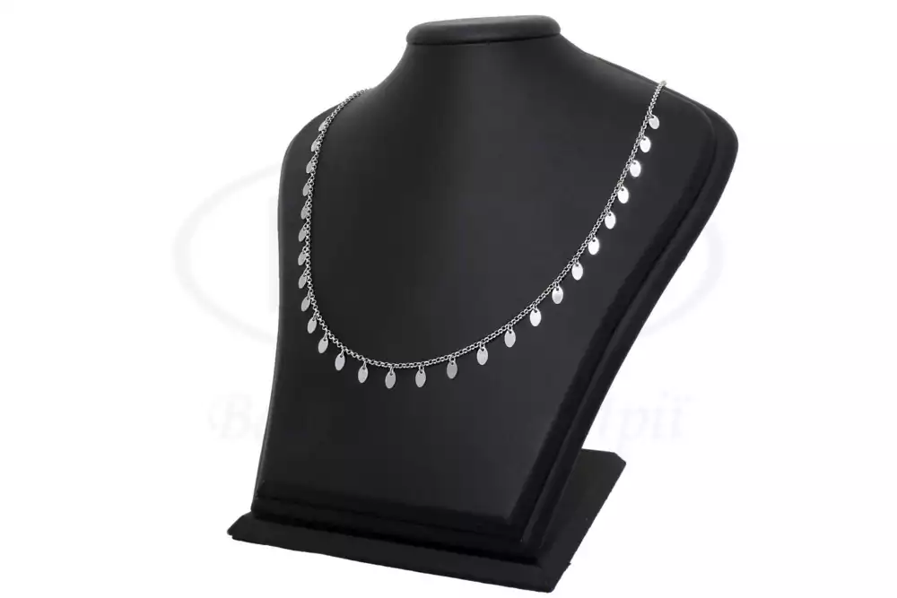 Срібне кольє фото 1
