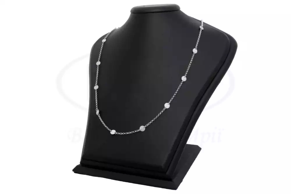 Срібне кольє фото 1