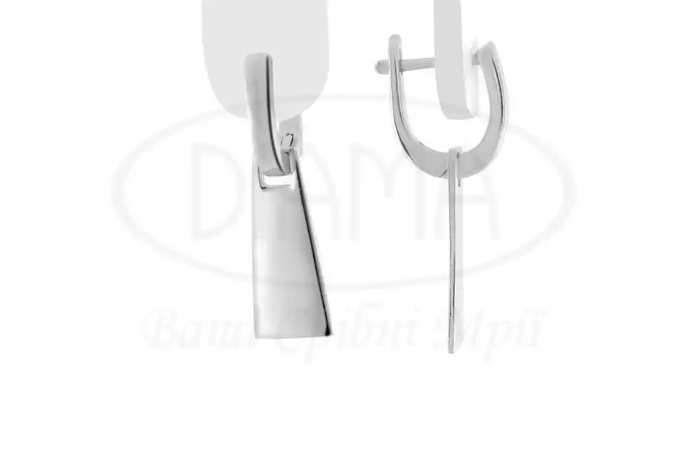 Срібні сережки фото 1