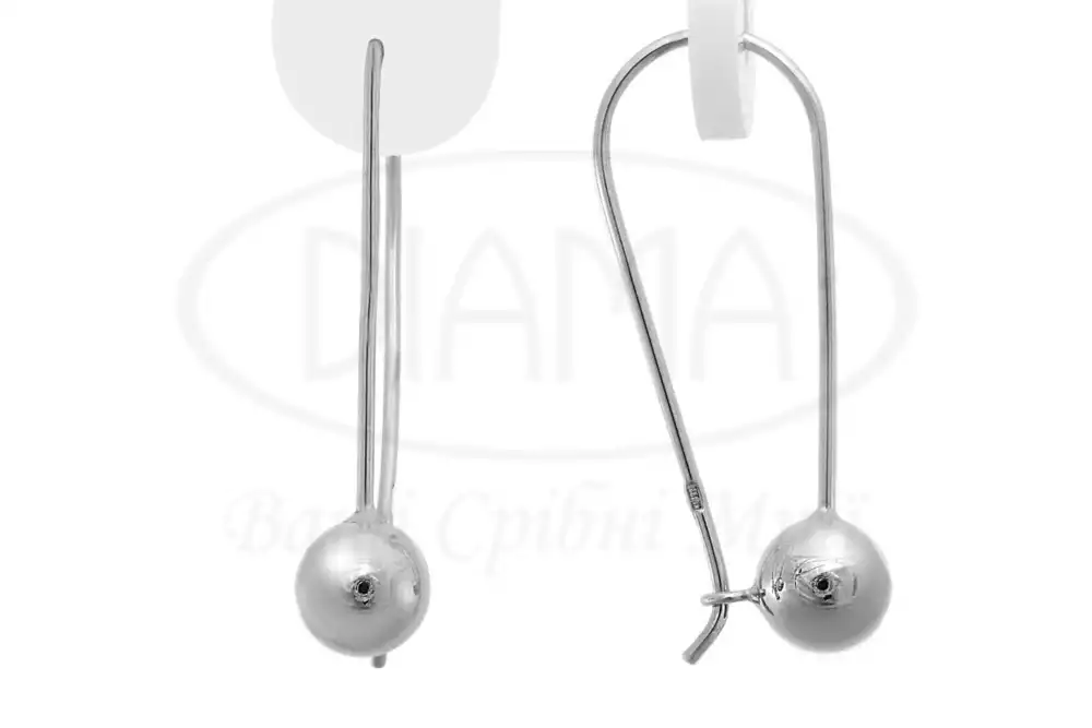 Срібні сережки фото 1