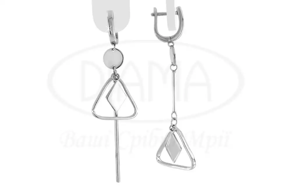 Срібні сережки фото 1