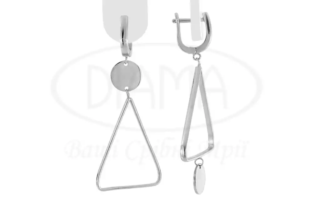 Срібні сережки фото 1