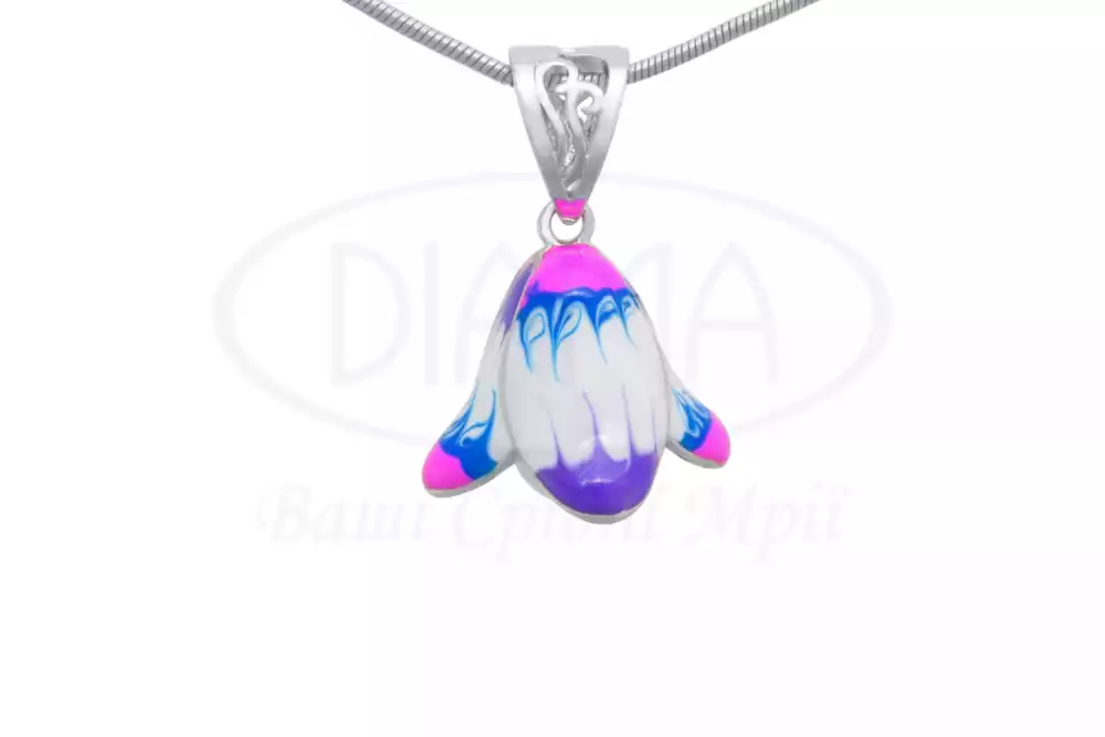 Підвіска срібна з Емаллю фото 1