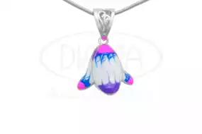 Підвіска срібна з Емаллю