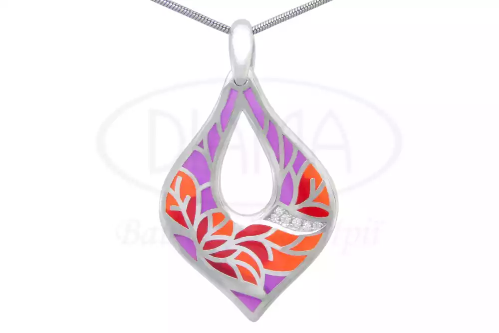 Підвіска срібна з Емаллю фото 1
