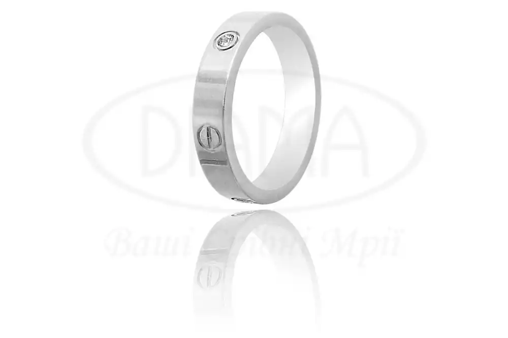 Каблучка срібна з Цирконом фото 1