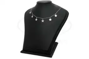 Срібне кольє з зірками
