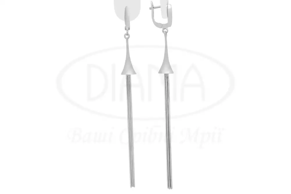 Сережки срібні фото 1