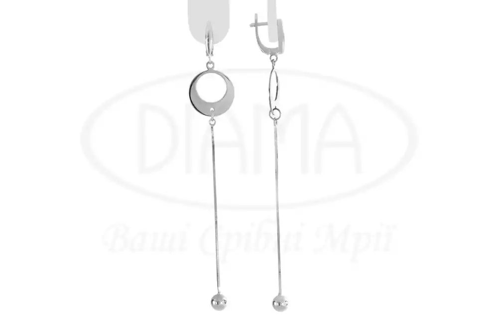 Сережки срібні фото 1