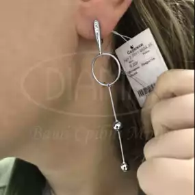 Сережки срібні