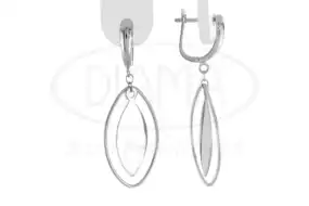 Сережки срібні