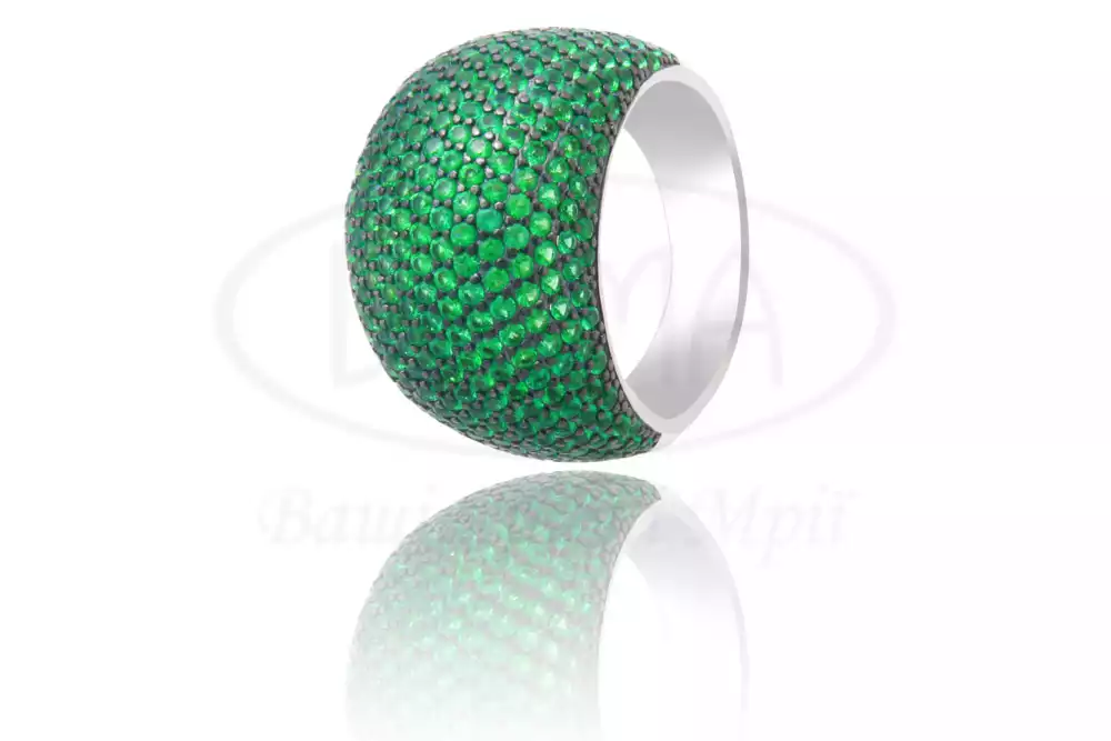 Каблучка срібна фото 1