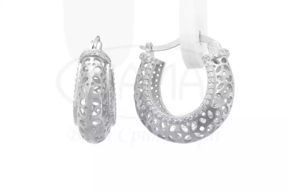 Срібні сережки фото 1