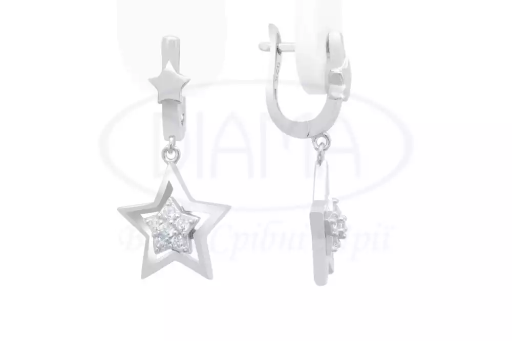 Срібні сережки фото 1