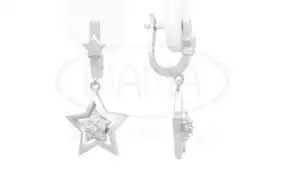 Срібні сережки