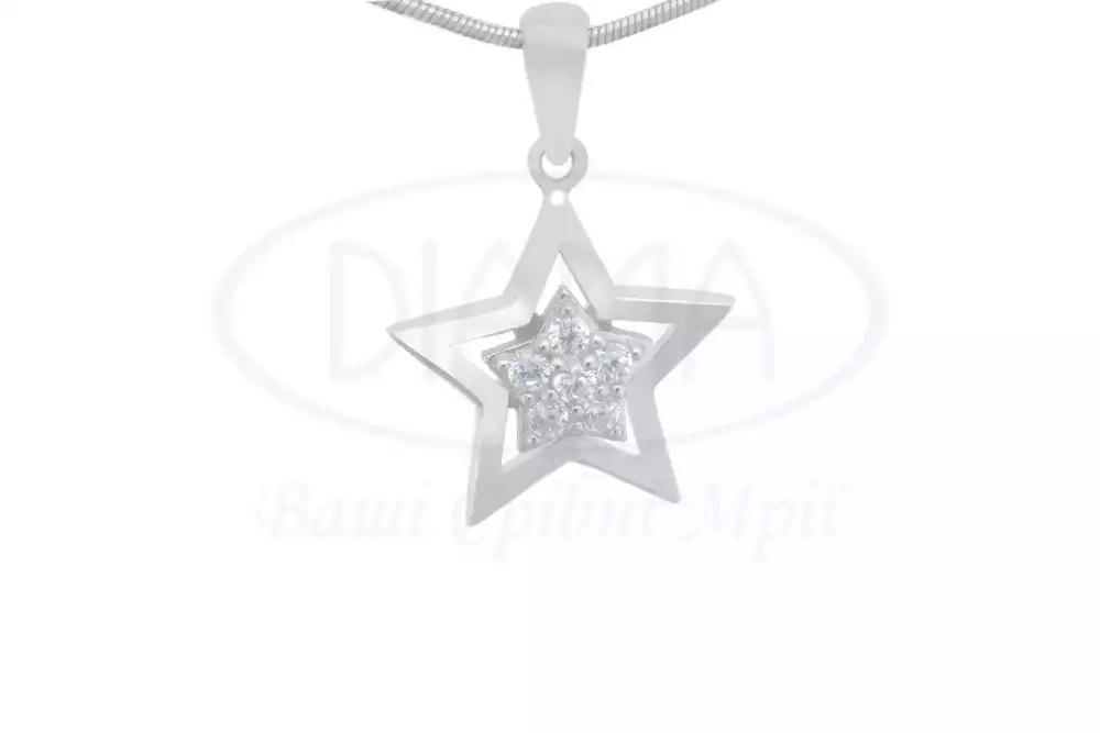 Срібна підвіска фото 1