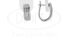 Срібні сережки