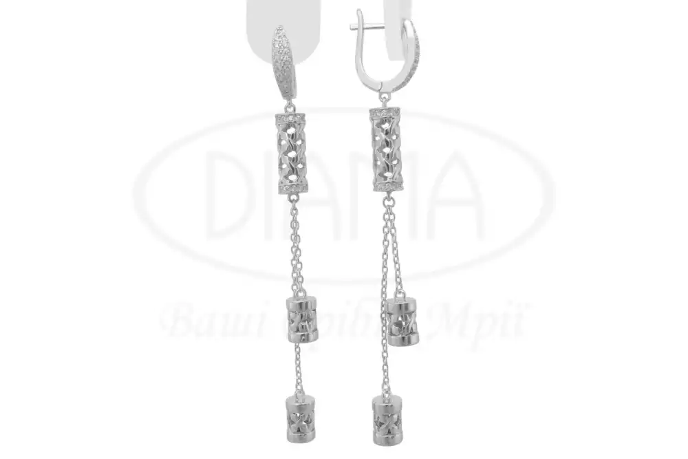 Срібні сережки фото 1