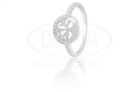 Срібна каблучка Дерево