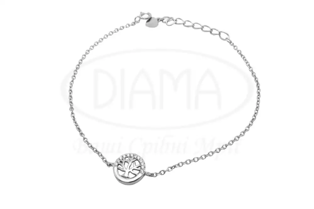 Срібний браслет Дерево фото 1