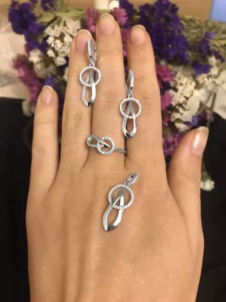 Срібна каблучка фото 2