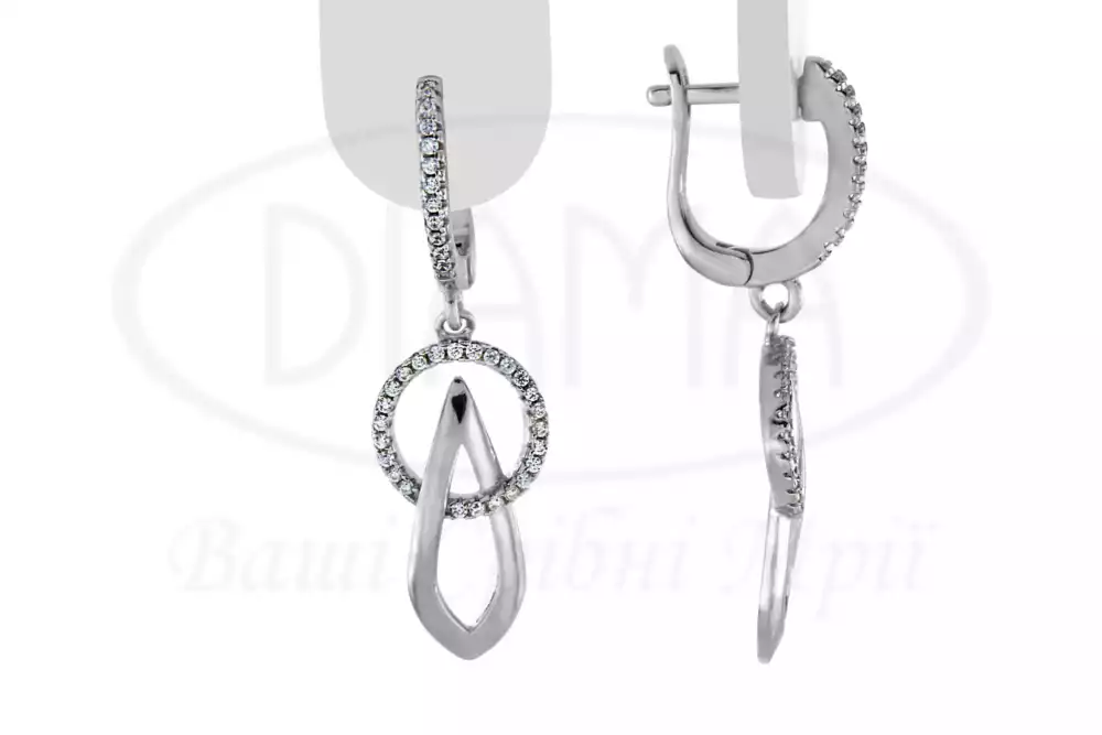 Срібні сережки фото 1