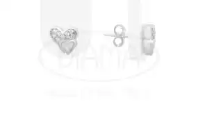 Срібні пусети Серця