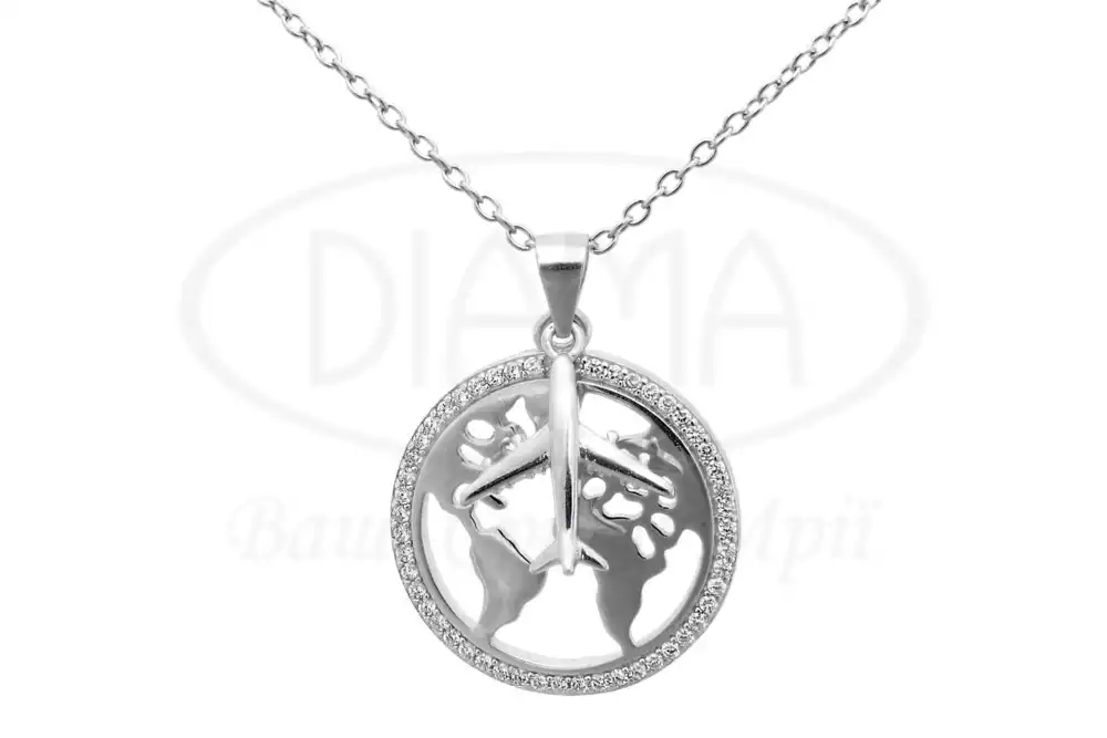 Срібне кольє фото 1