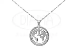 Срібне кольє