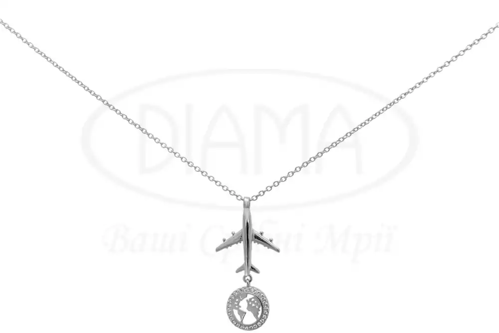 Срібне кольє фото 1