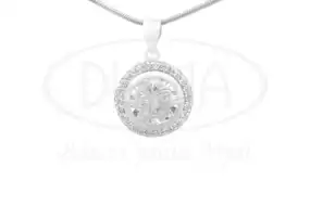 Срібна підвіска з Цирконом