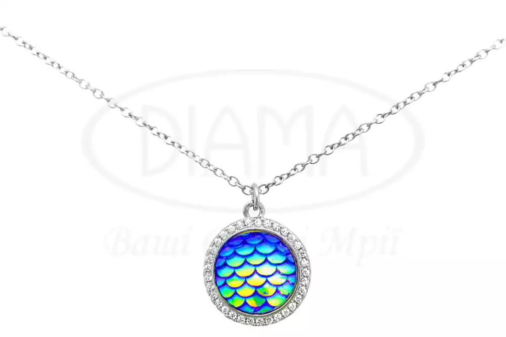 Срібне кольє фото 1