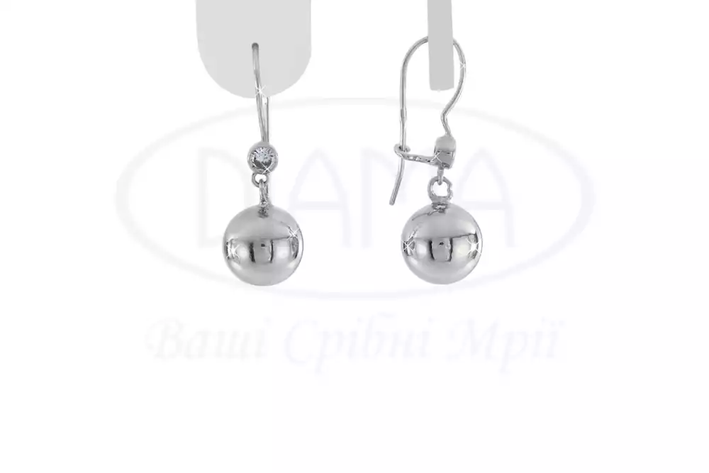 Срібні сережки фото 1